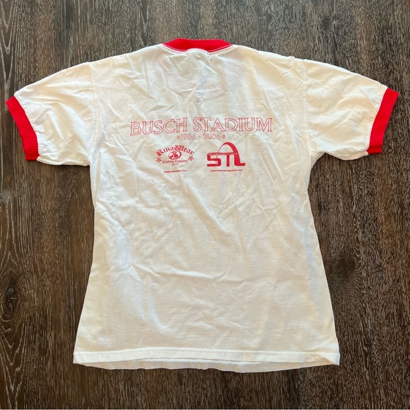 Busch Stadium 1966-2005 The End of an Era St Louis Cardinals T-Shirt - Picture 2 of 7